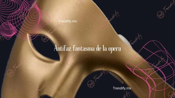 Antifaz Fantasma de la Opera