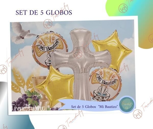 Set Globos / Bautizo