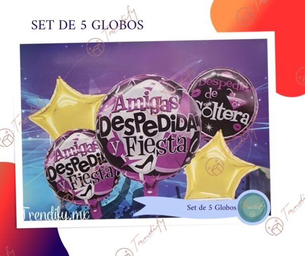 Set Globos Despedida de Soltera
